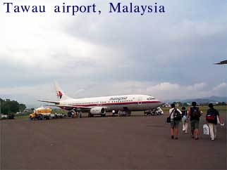 Tawau airport, Malaysia