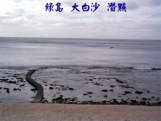 綠島 大白沙 潛點